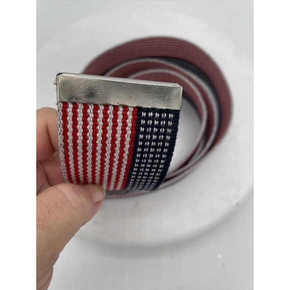 Skil-Care Cotton Gait Belt Stars and Stripes, 60” Length 2” Wide - Picture 6 of 7